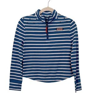 NWOT Vineyard Vines Girls’ Sankaty Stripes and Stars Pullover in a Size Medium